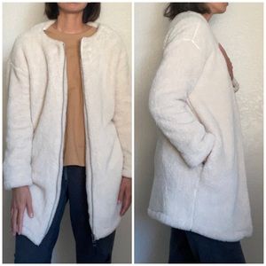 Zip Up Teddy Coat